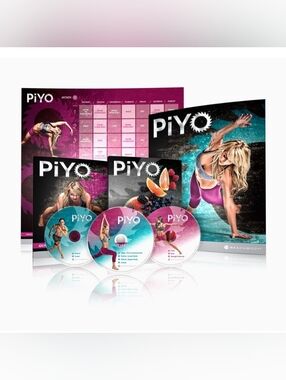 PiYo Beachbody DVD Workout Set Yoga Pilates Fitness - Brand New Sealed